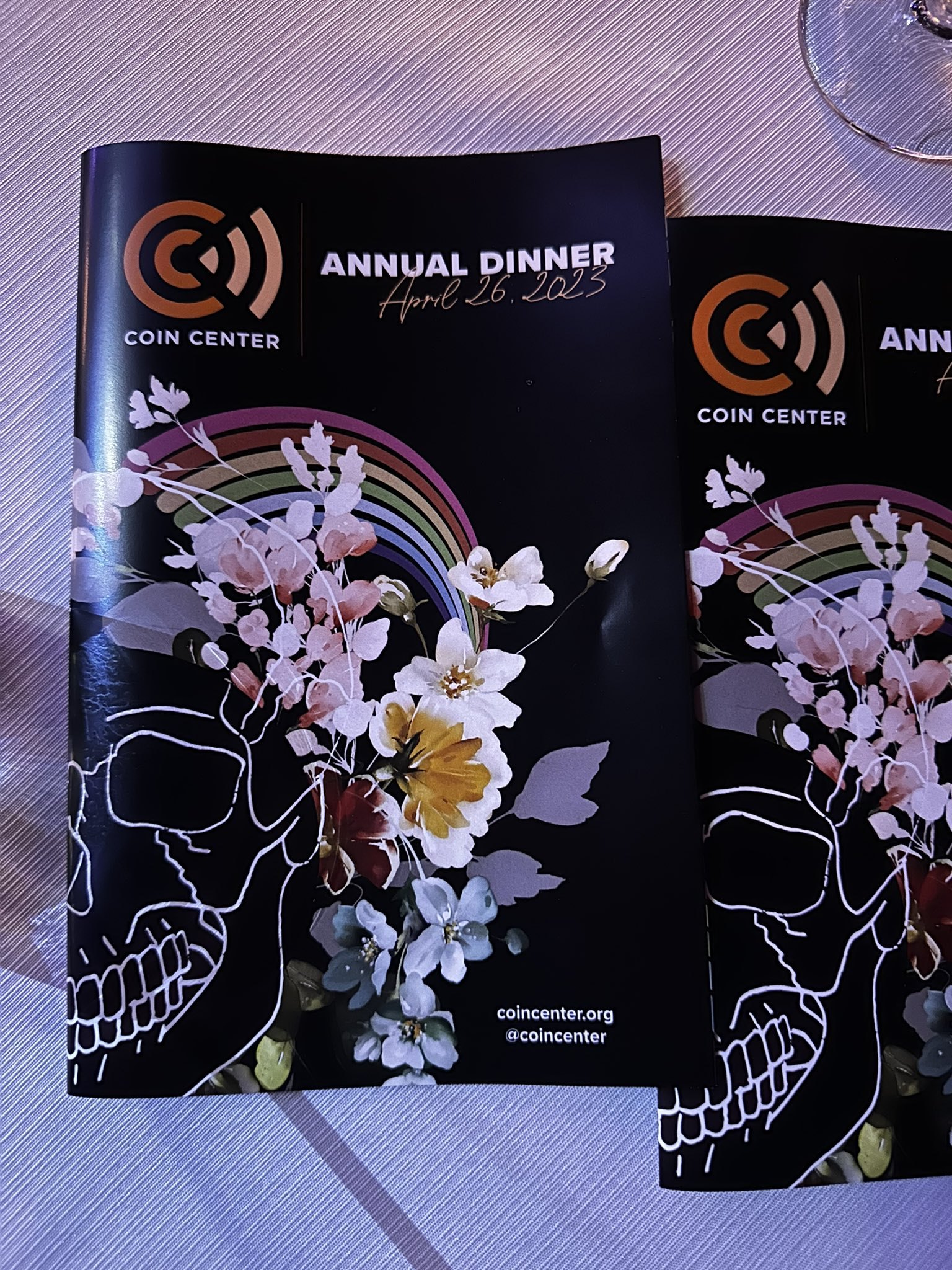 Coin Center Annual Dinner event photograph